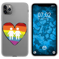 iPhone 11 Pro Max Silikon-Hülle pride Frauen M4 Case