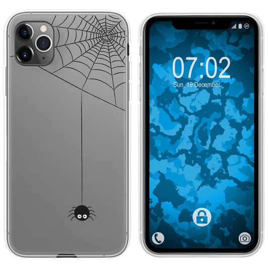 iPhone 11 Pro Silikon-Hülle Herbst Spinne/Spider M3 Case