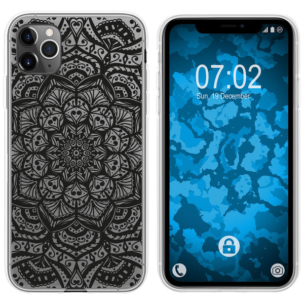 iPhone 11 Pro Silikon-Hülle Mandala M2 Case