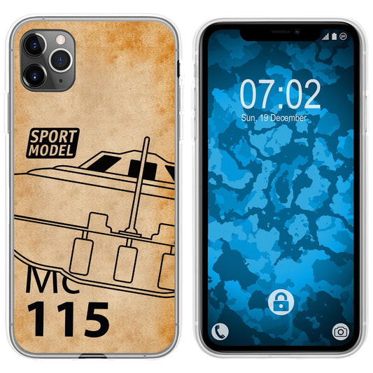 iPhone 11 Pro Silikon-Hülle Space U.F.O. M1 Case