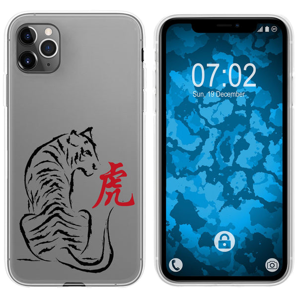iPhone 11 Pro Silikon-Hülle Tierkreis Chinesisch M3 Case