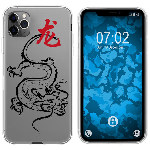 iPhone 11 Pro Silikon-Hülle Tierkreis Chinesisch M5 Case