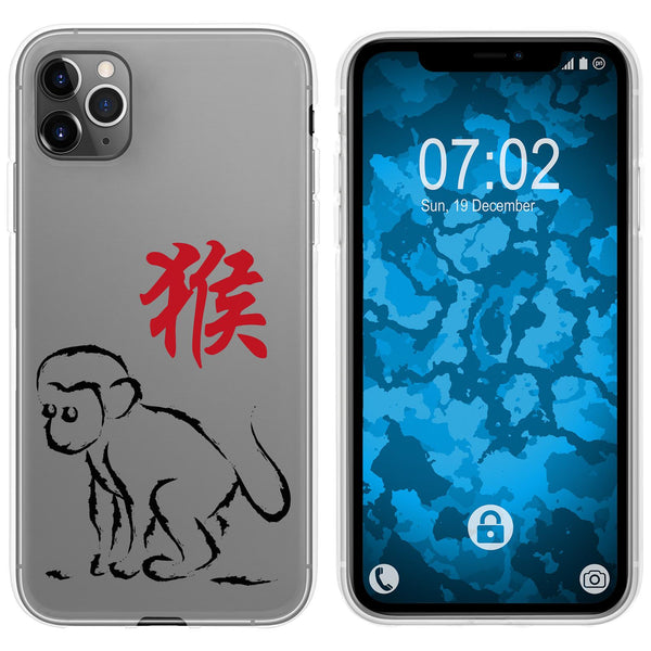 iPhone 11 Pro Silikon-Hülle Tierkreis Chinesisch M9 Case
