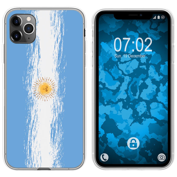 iPhone 11 Pro Silikon-Hülle WM Argentinien M1 Case