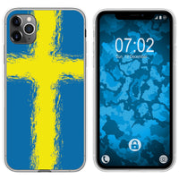 iPhone 11 Pro Max Silikon-Hülle WM Schweden M12 Case