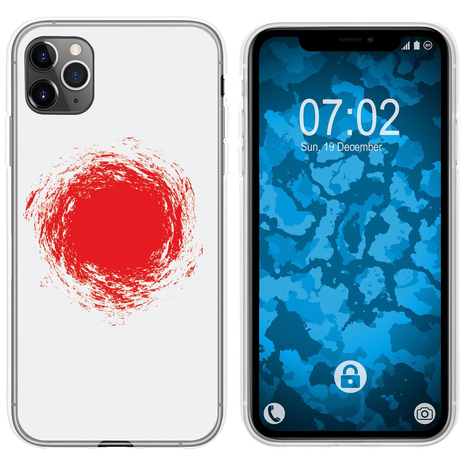 iPhone 11 Pro Silikon-Hülle WM Japan M7 Case