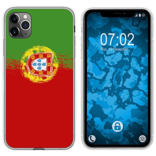 iPhone 11 Pro Max Silikon-Hülle WM Portugal M8 Case