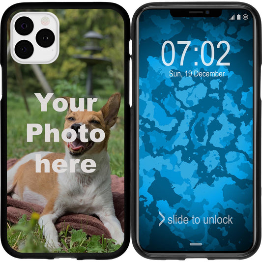 iPhone 11 Pro Personalisierte Handyhülle  schwarz zum selbs
