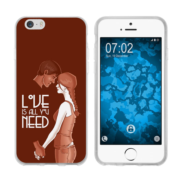 iPhone 6s / 6 Silikon-Hülle in Love M3 Case