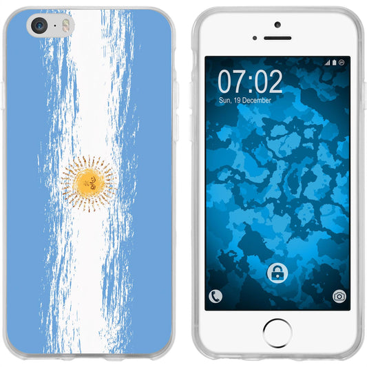 iPhone 6s / 6 Silikon-Hülle WM Argentinien M1 Case