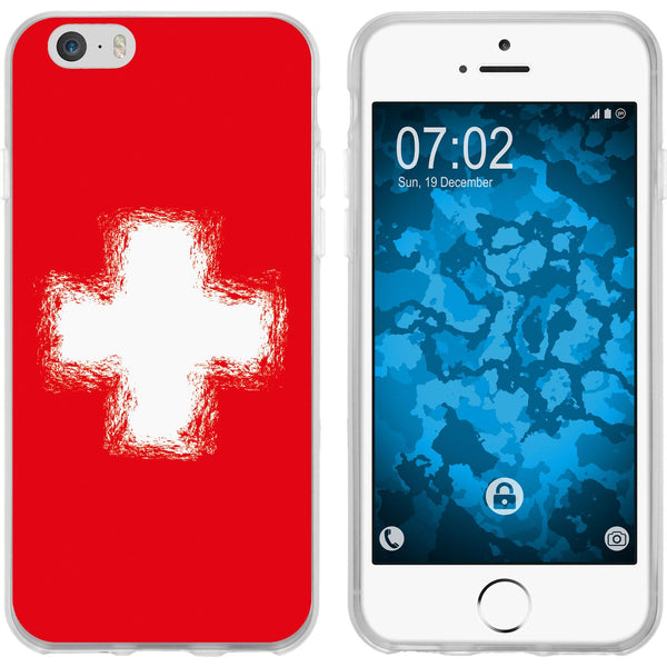 iPhone 6s / 6 Silikon-Hülle WM Schweiz M10 Case