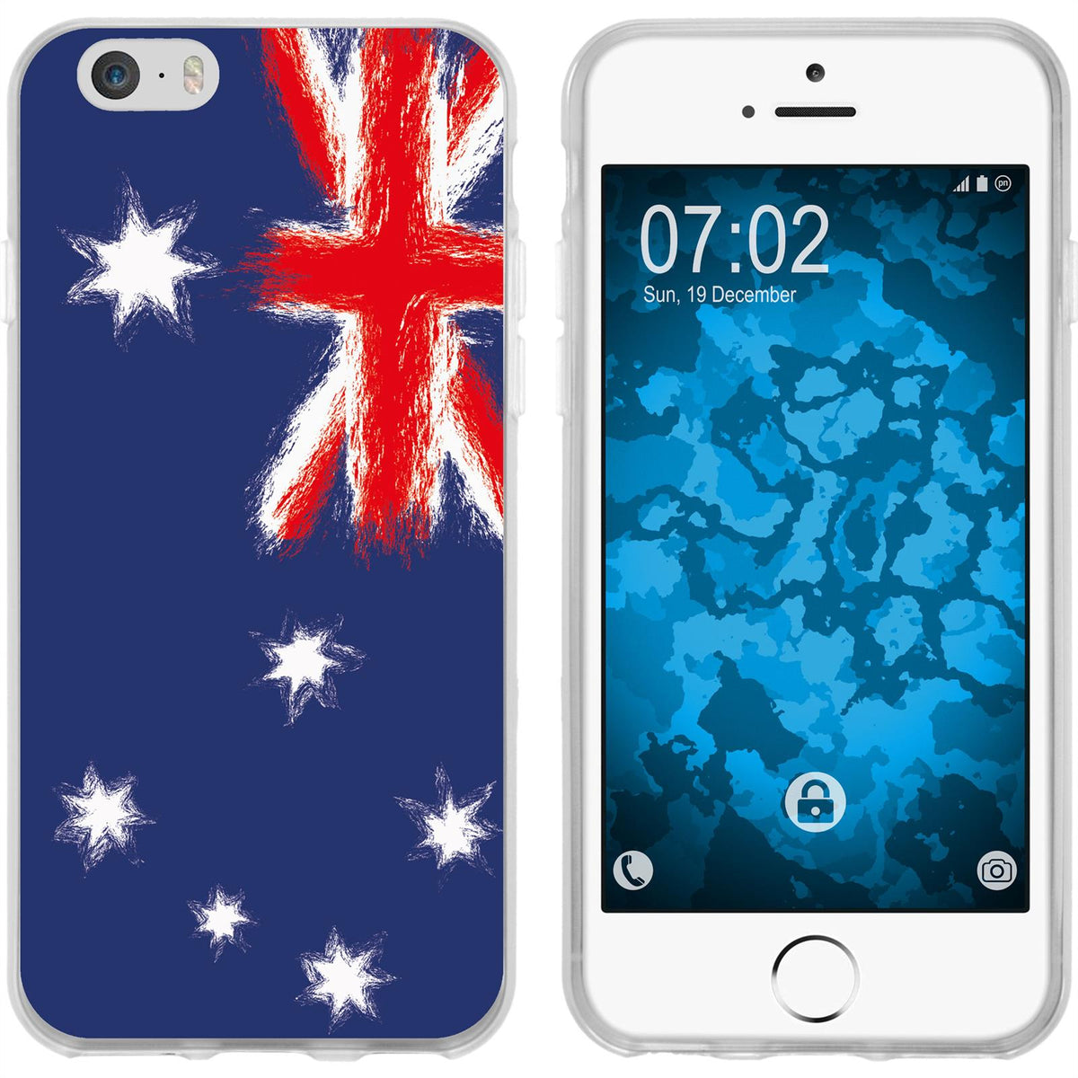 iPhone 6s / 6 Silikon-Hülle WM Australien M2 Case