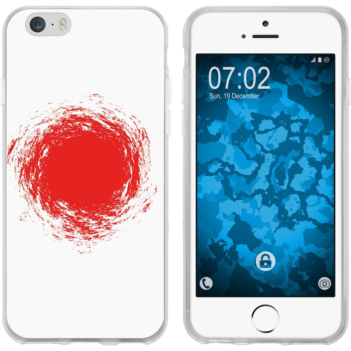 iPhone 6s / 6 Silikon-Hülle WM Japan M7 Case