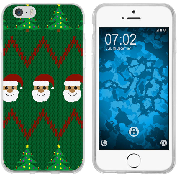 iPhone 6s / 6 Silikon-Hülle X Mas Weihnachten X-Mas Sweater