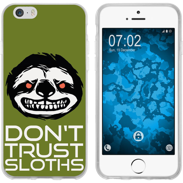 iPhone 6s / 6 Silikon-Hülle Crazy Animals Koala M3 Case