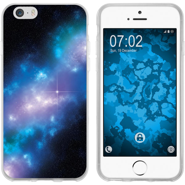 iPhone 6s / 6 Silikon-Hülle Space Blue Belt M4 Case