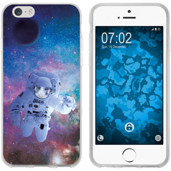 iPhone 6s / 6 Silikon-Hülle Space Catronaut M5 Case