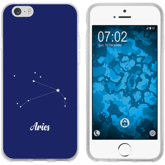 iPhone 6s / 6 Silikon-Hülle SternzeichenAries M11 Case