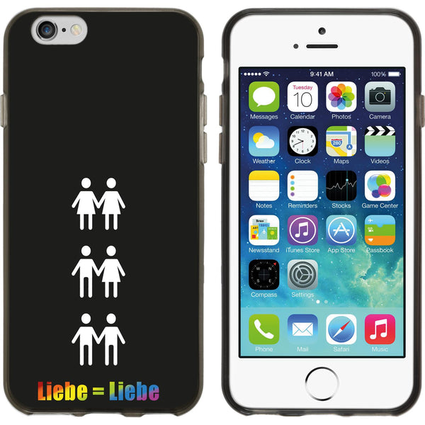 iPhone 6s / 6 Silikon-Hülle pride Beziehung M1 Case