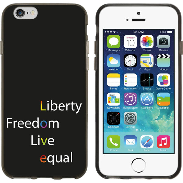 iPhone 6s / 6 Silikon-Hülle pride Wörter M2 Case