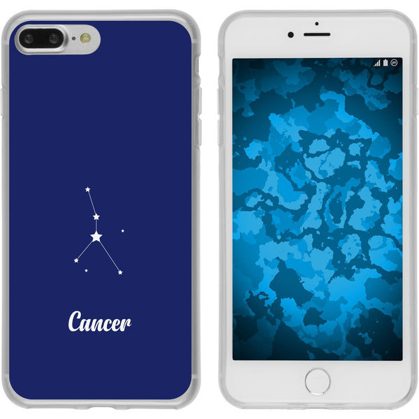 iPhone 7 Plus / 8 Plus Silikon-Hülle SternzeichenCancer M3 C