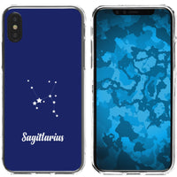 iPhone X / XS Silikon-Hülle SternzeichenSagittarius M5 Case