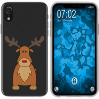 iPhone Xr Silikon-Hülle X Mas Weihnachten Rentier M3 Case