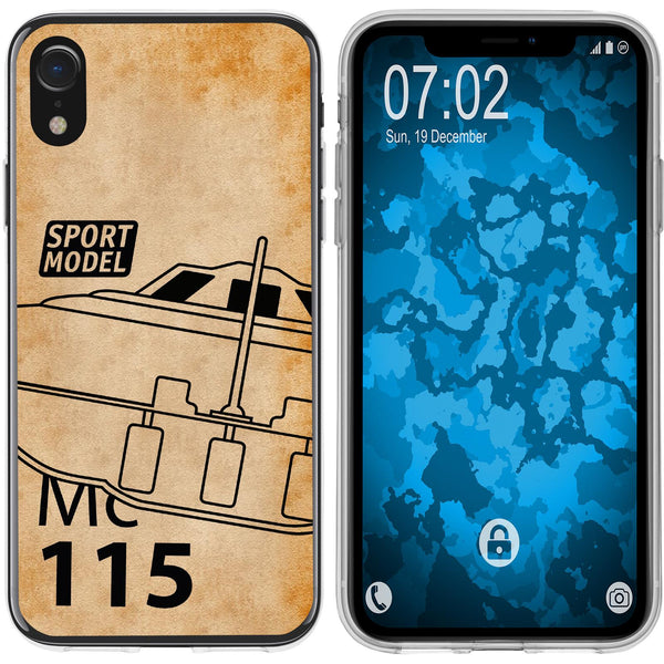 iPhone Xr Silikon-Hülle Space U.F.O. M1 Case