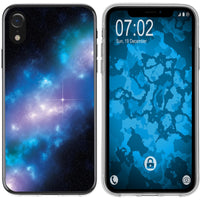 iPhone Xr Silikon-Hülle Space Blue Belt M4 Case