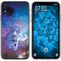 iPhone Xr Silikon-Hülle Space Catronaut M5 Case