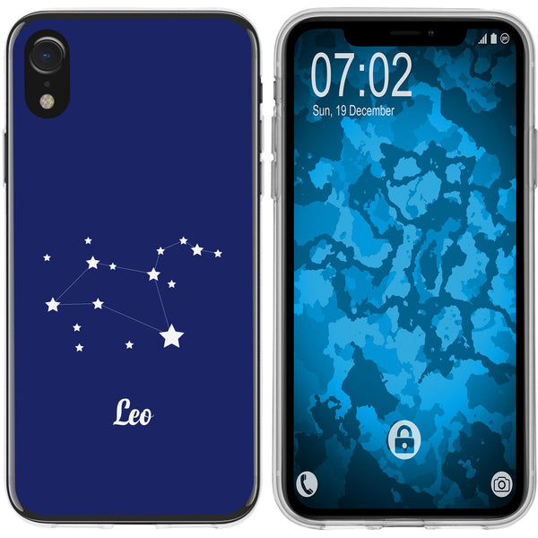 iPhone Xr Silikon-Hülle SternzeichenLeo M4 Case