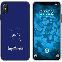 iPhone Xs Max Silikon-Hülle SternzeichenSagittarius M5 Case