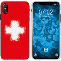 iPhone Xs Max Silikon-Hülle WM Schweiz M10 Case