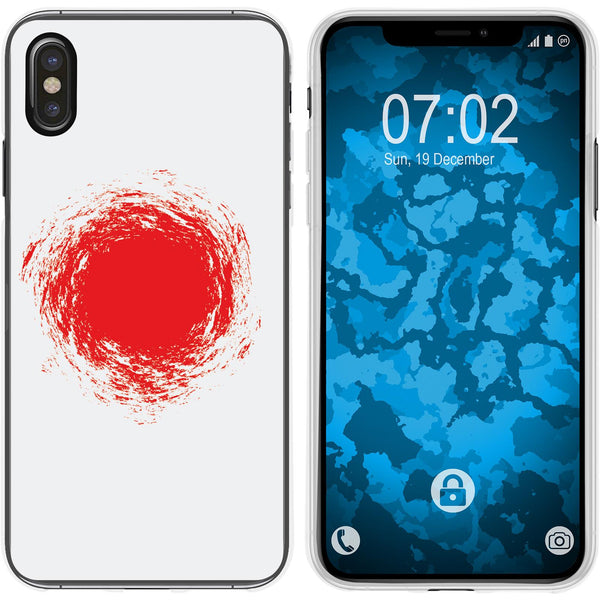 iPhone Xs Max Silikon-Hülle WM Japan M7 Case