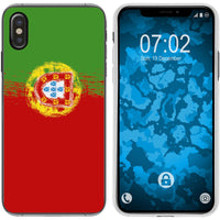 iPhone Xs Max Silikon-Hülle WM Portugal M8 Case