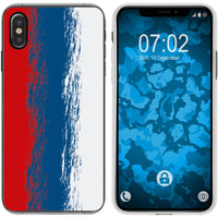 iPhone Xs Max Silikon-Hülle WM Russland M9 Case