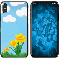 iPhone X / XS Silikon-Hülle Ostern M4 Case