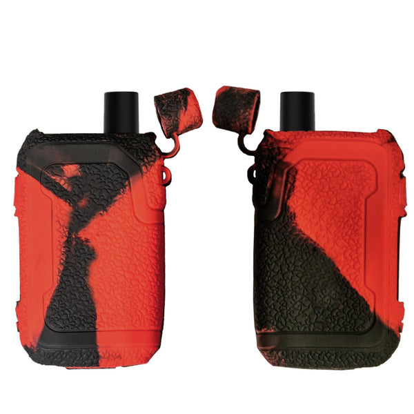 PhoneNatic Case für SMOK Alike Hülle Silikon schwarz-rot Cov