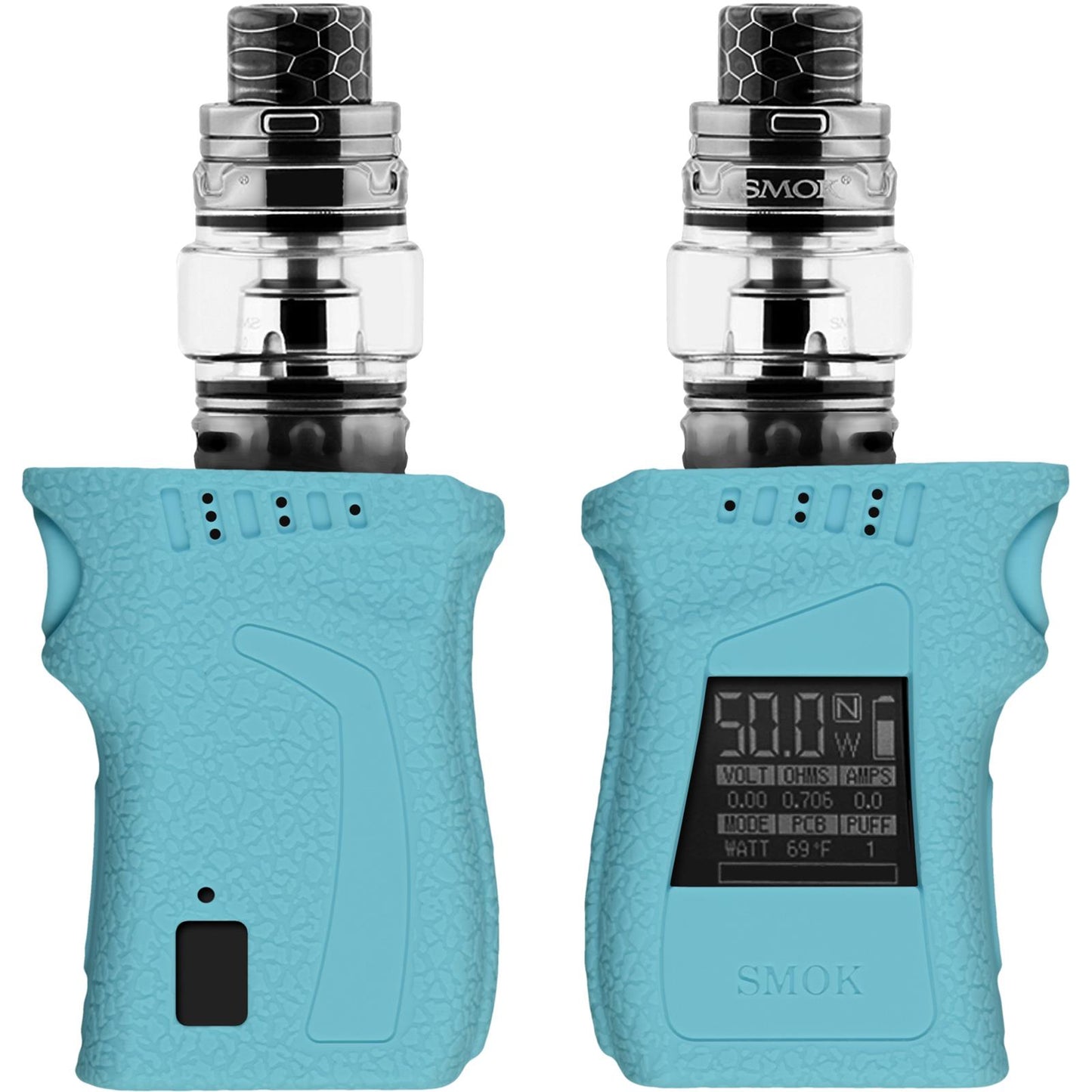 PhoneNatic Case für SMOK Mag Baby Kit Hülle Silikon blau Cov