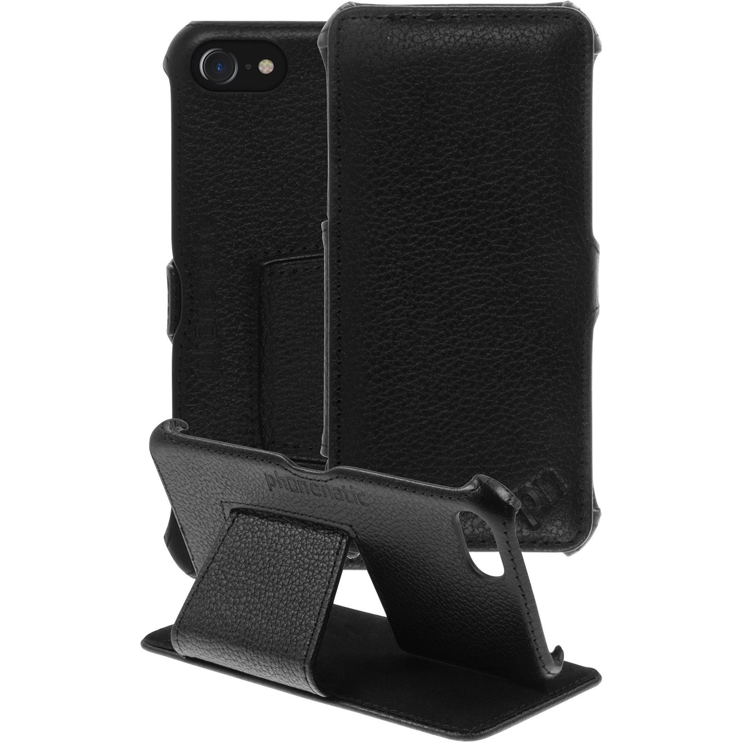 Echt-Lederhülle für Apple iPhone 7 / 8 / SE 2020 Leder-Case
