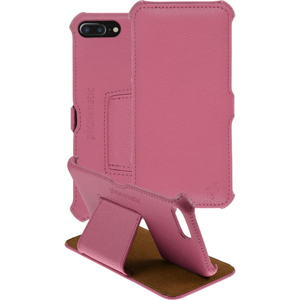 Echt-Lederhülle für Apple iPhone 7 Plus / 8 Plus Leder-Case