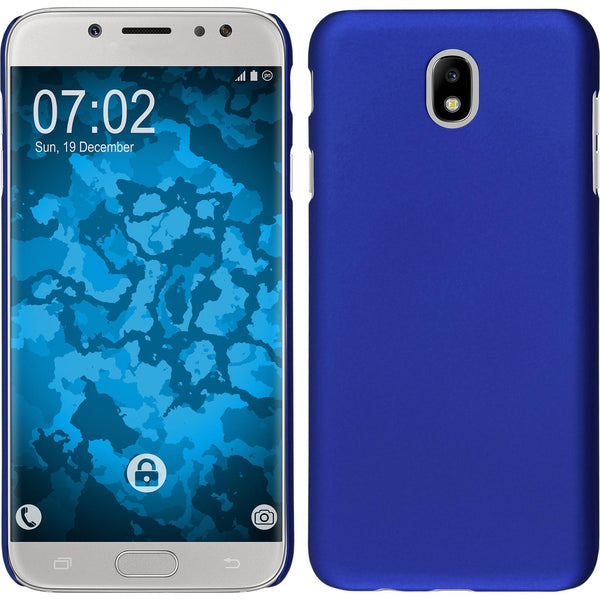 Hardcase für Samsung Galaxy J5 2017 gummiert blau