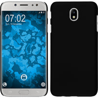 Hardcase für Samsung Galaxy J5 2017 gummiert schwarz