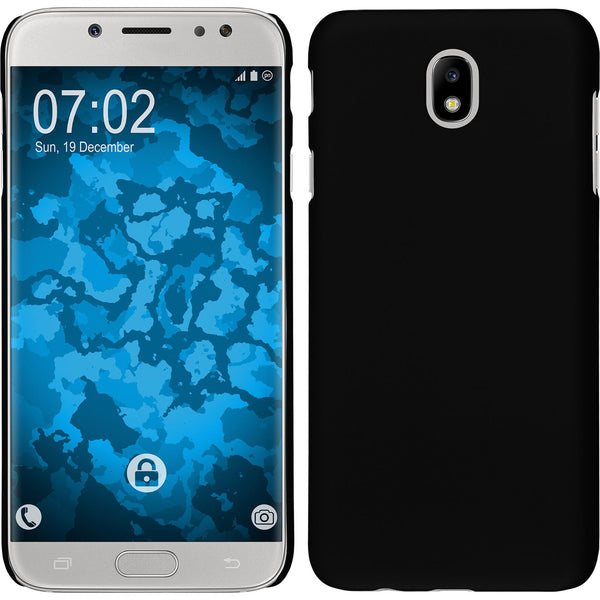 Hardcase für Samsung Galaxy J5 2017 gummiert schwarz