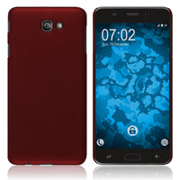 Hardcase für Samsung Galaxy J7 Prime 2 gummiert rot