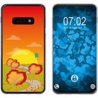 Galaxy S10e Silikon-Hülle Herbst Drache/Kite M2 Case