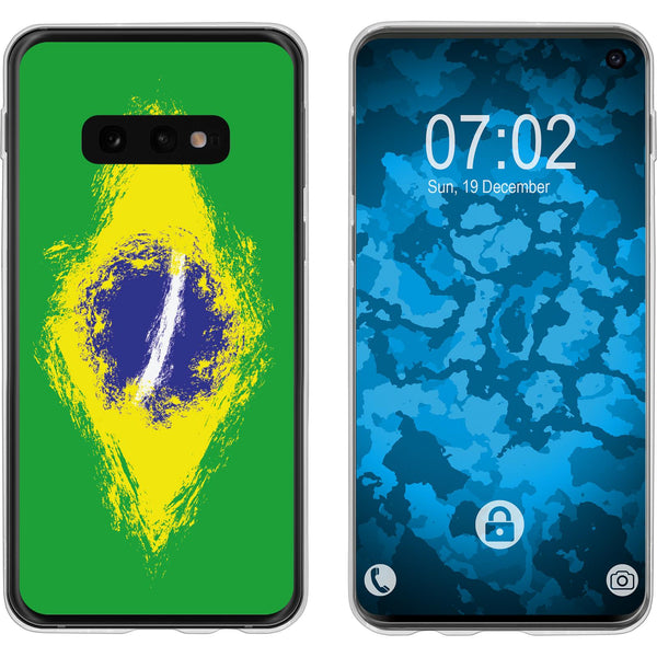 Galaxy S10e Silikon-Hülle WM Brasilien M3 Case