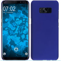 Hardcase für Samsung Galaxy S8 Plus gummiert blau