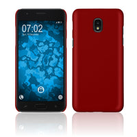 Hardcase für Samsung Galaxy J3 (2018) gummiert rot