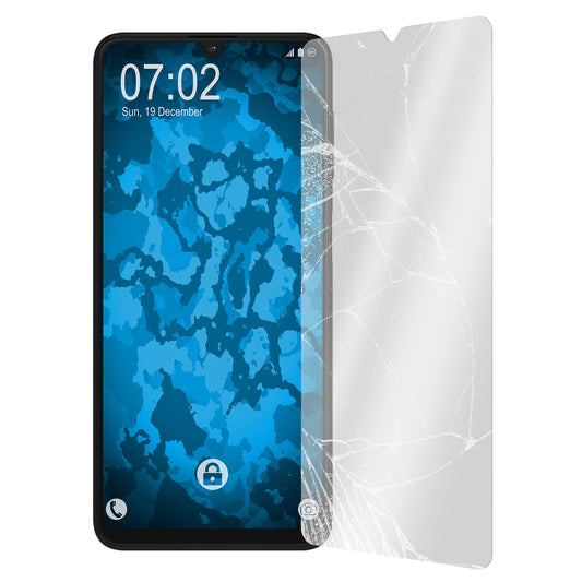 2 x Samsung Galaxy M32 Glas-Displayschutzfolie klar